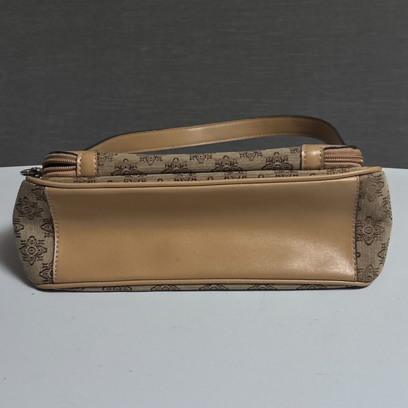 Vintage Liz & Co Baguette Brown Shoulder Bag Purse Small Retro 90s y2k - Picture 7 of 16